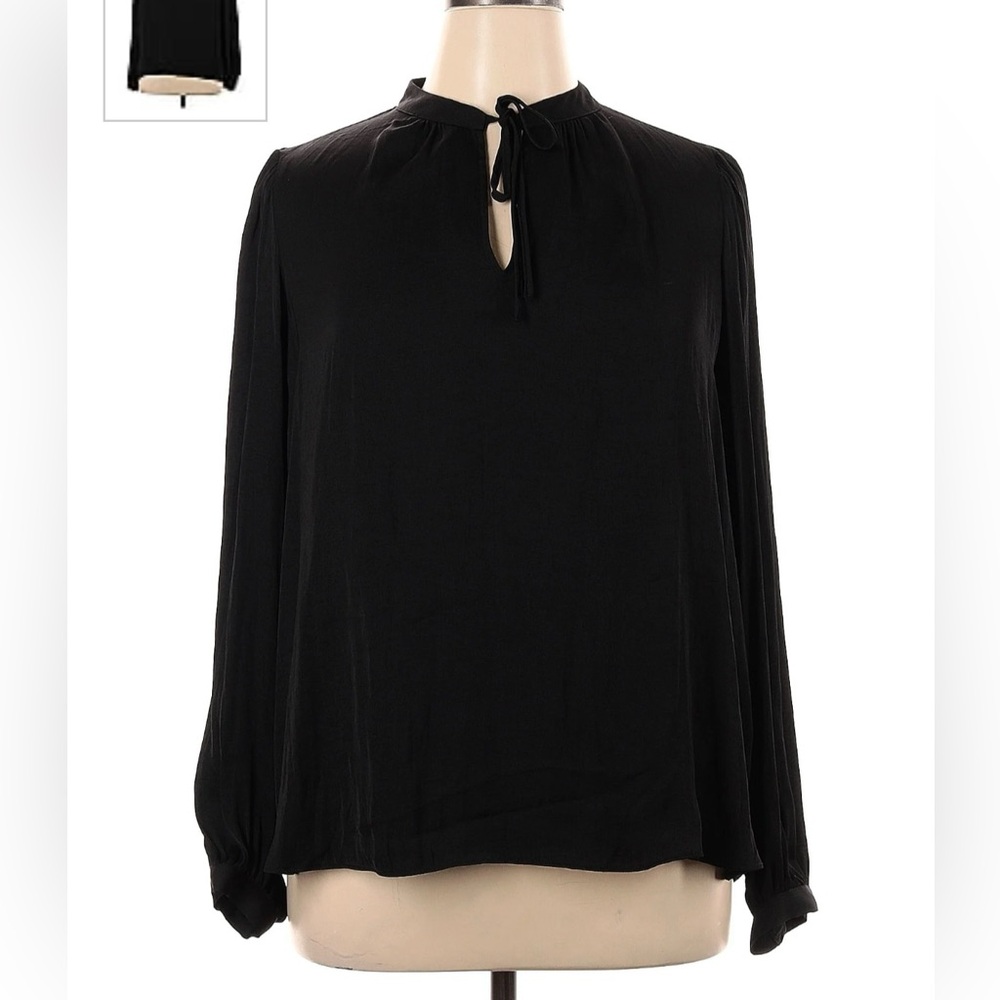 Black work top, silky/flowy